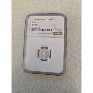 2023  Mexico 1/20 Onza Silver Libertad  NGC MS69 – Low Mintage Fractional Silver